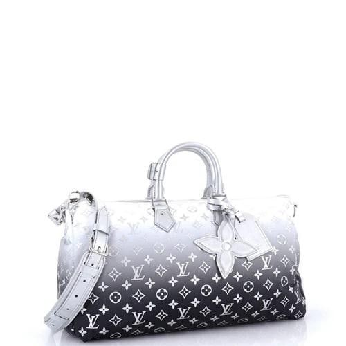 Louis Vuitton Keepall Bandouliere Bag LV Ski Gradient Monogram Nylon 45 - 2