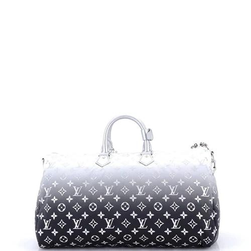 Louis Vuitton Keepall Bandouliere Bag LV Ski Gradient Monogram Nylon 45 - 3