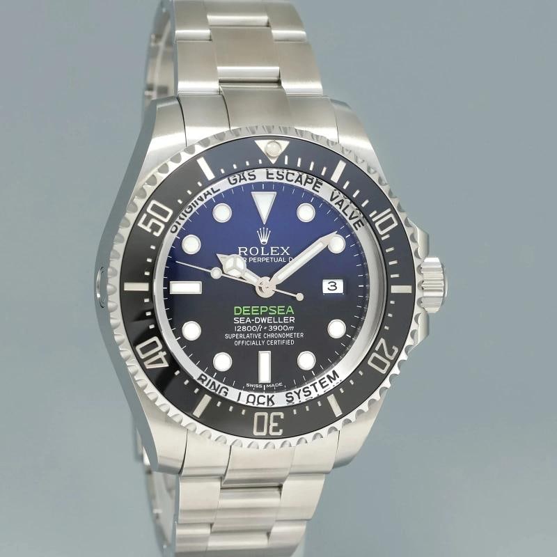 MINT 2015 PAPERS Rolex Sea-Dweller Deepsea James Cameron Blue 116660 44mm Watch - 3