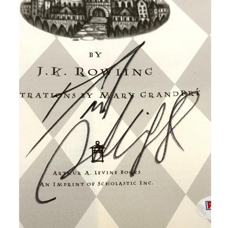 Daniel Radcliffe Signed Harry Potter SorcererÃ¢â‚¬â„¢s Sto - 5