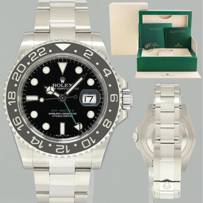 MINT Rolex GMT Master II 116710LN Steel Ceramic Black Oyster Band 40mm Watch: Condition: Pre-owned - Excellent,Brand: Rolex,Department: Men,Type: Wristwatch,Country of Origin: Switzerland