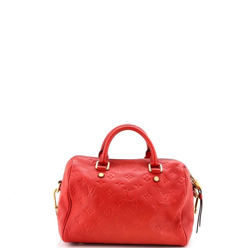 Louis Vuitton Speedy Bandouliere Bag Monogram Empreinte Leather 25 - 3