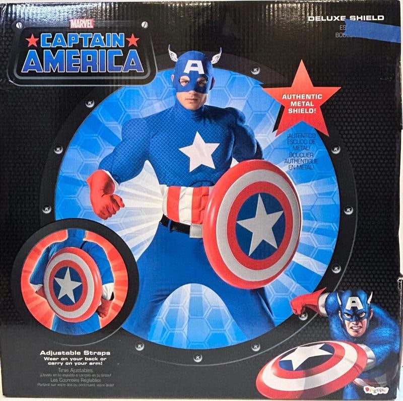 STAN LEE CHRIS EVANS Signed Autograph Captain America Shield JSA - 4