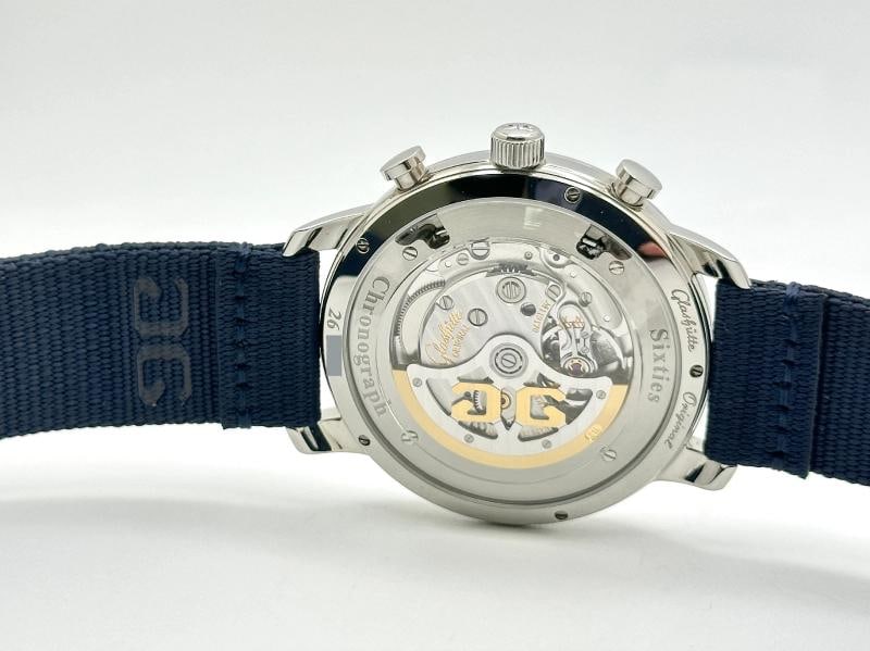 2025 Glashutte Original Sixties Chronograph 1-39-34-06-22-04 Steel Box Papers - 6