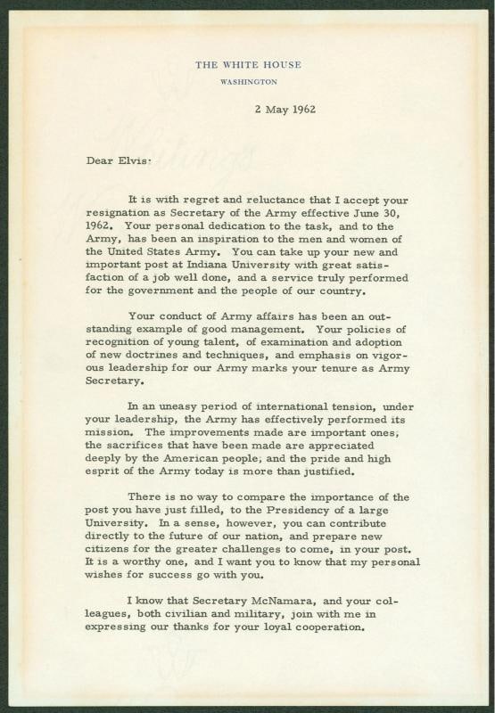 John F. Kennedy Signed 7x10.25 1962 2 Page Letter On White House Letterhead BAS - 2