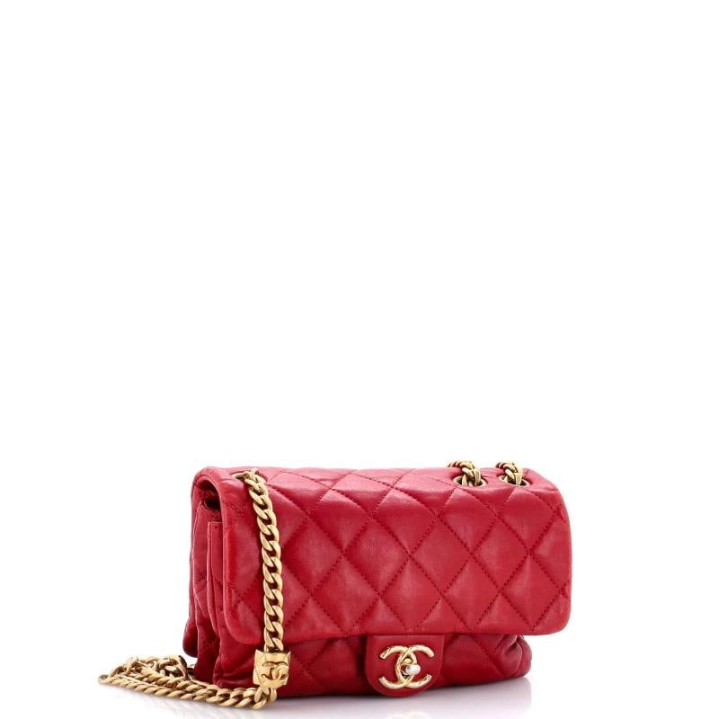 Chanel Pillow Crush Flap Bag Quilted Lambskin Small - 2