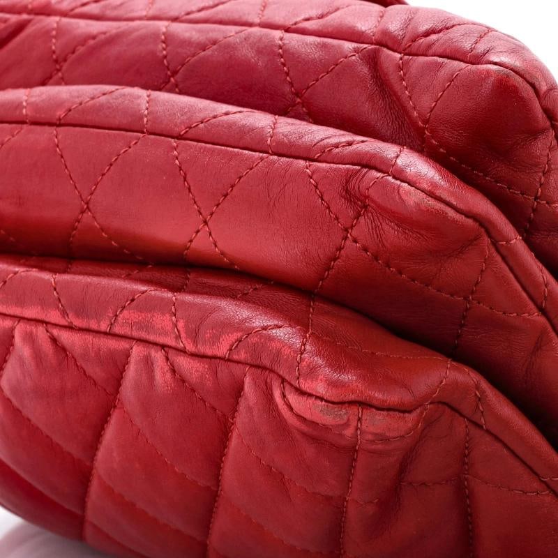 Chanel Pillow Crush Flap Bag Quilted Lambskin Small - 7