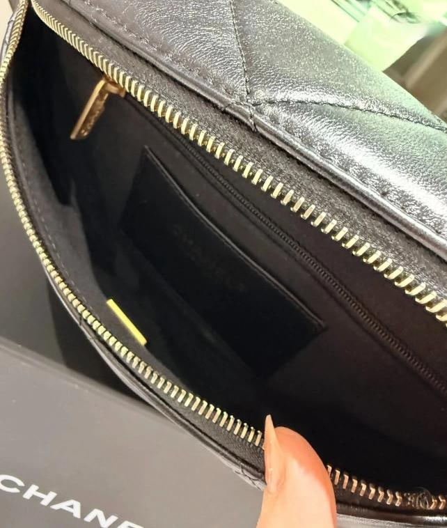 Chanel Quilted Waist Belt / Sling Bag 2024 Microchip - 11