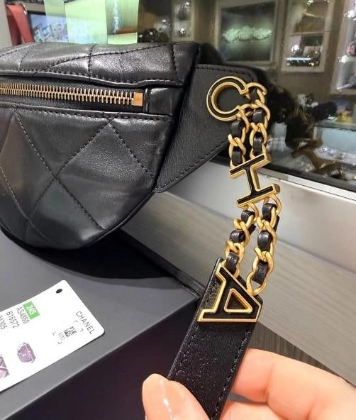 Chanel Quilted Waist Belt / Sling Bag 2024 Microchip - 3