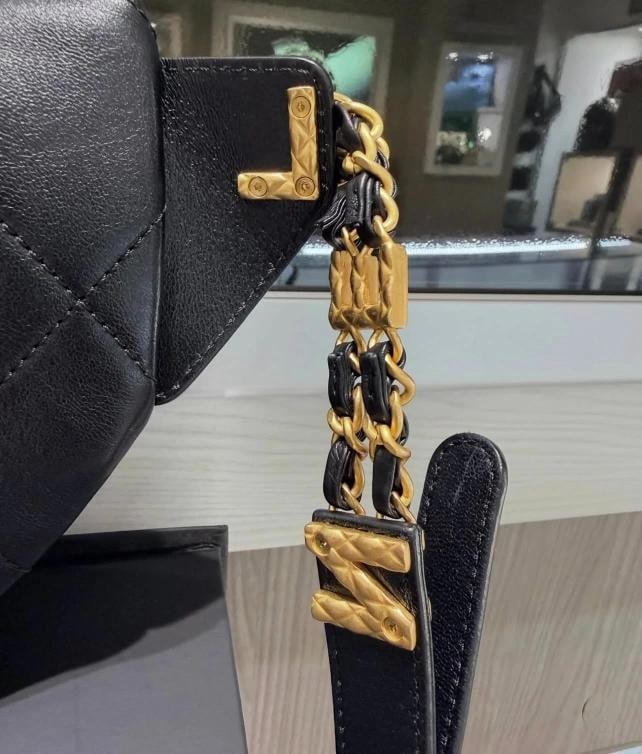 Chanel Quilted Waist Belt / Sling Bag 2024 Microchip - 8
