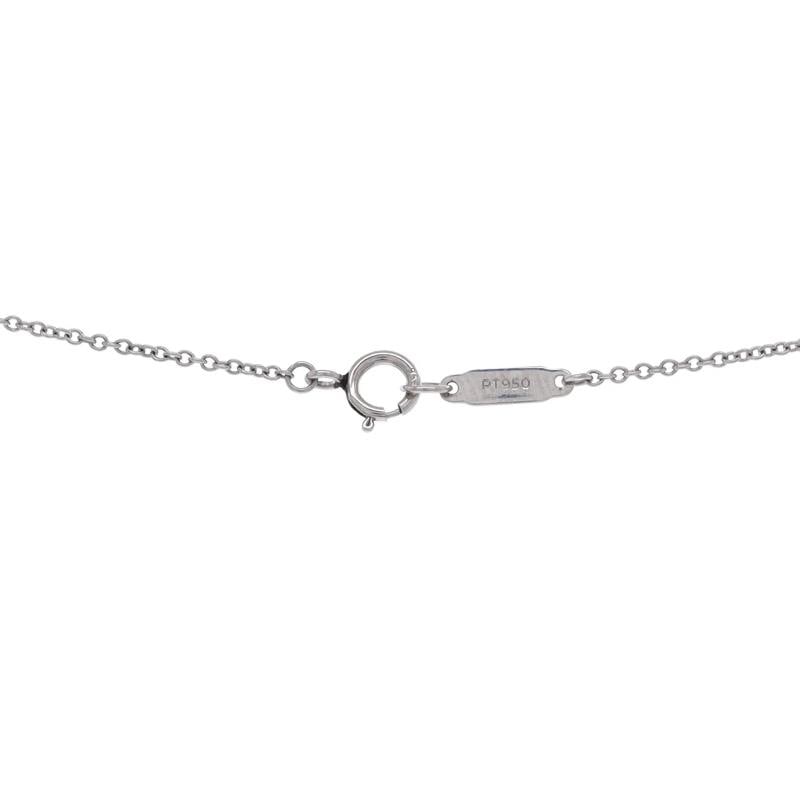 Tiffany & Co. Bow Pendant Necklace Platinum and Diamonds Mini - 3