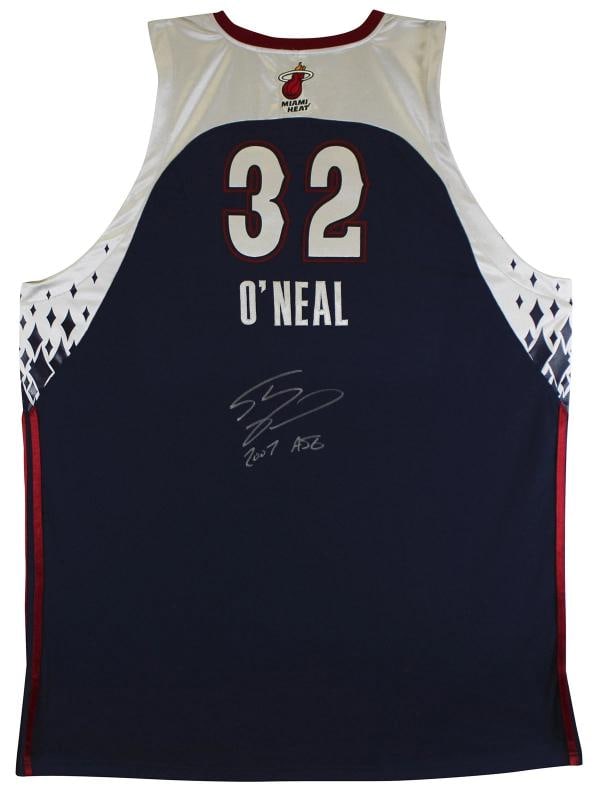 Shaquille O'Neal Signed Team Issued Navy 2007 NBA ASG Adidas Jersey BAS & SIA - 2