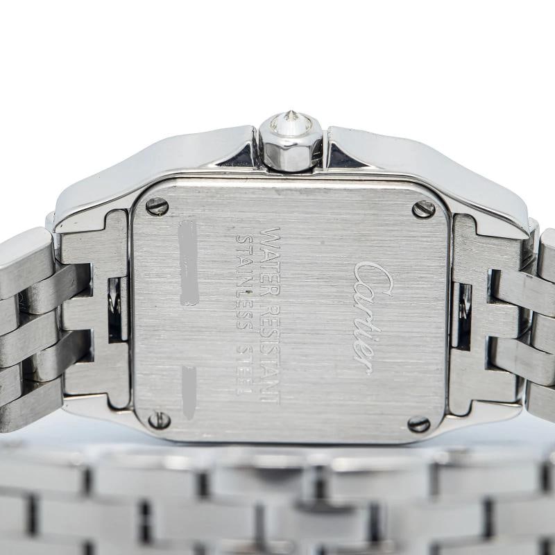 Cartier Santos Demoiselle W25064Z5 SS White Dial Quartz Women's Watch 20mm - 6