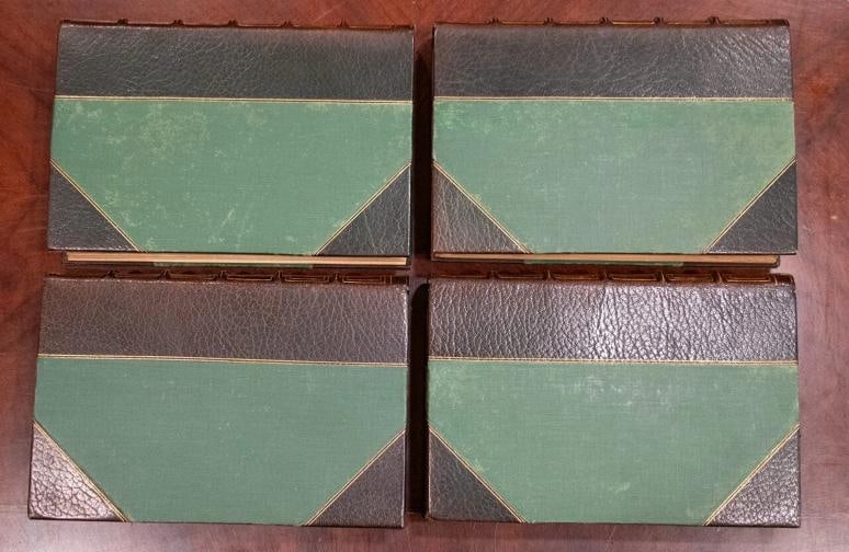1879 History of the Ingenious Gentleman DON QUIXOTE of La Mancha 10" Tall - 4