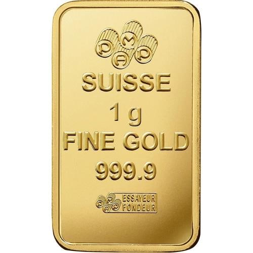 25 X 1 Gram Divisible PAMP Suisse MULTIGRAM .9999 Fine Gold Bar - 6