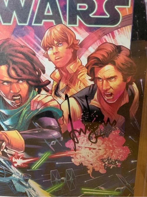 Han Solo CGC 9.8 Signed Harrison Ford Star Wars #56 Marvel Comic Signature - 2