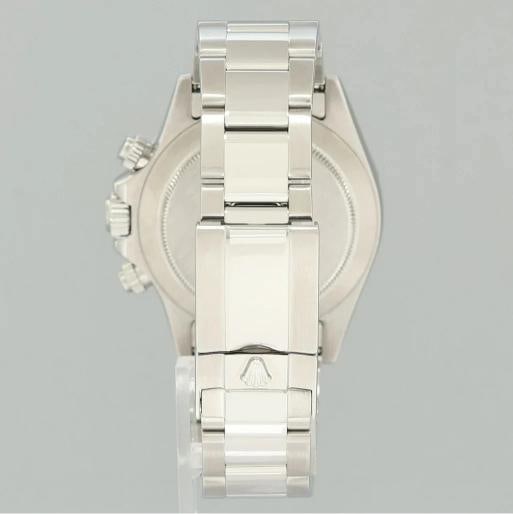 Rolex Daytona 116520 Pave Diamond Baguette Steel Chrono 40mm Watch Box - 5