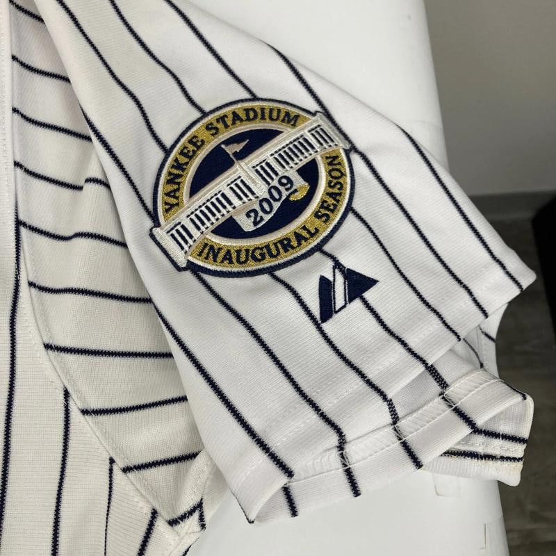 New York Yankees World Series Grand Slams Signed Jersey 5 Sigs Yogi Berra JSA - 6
