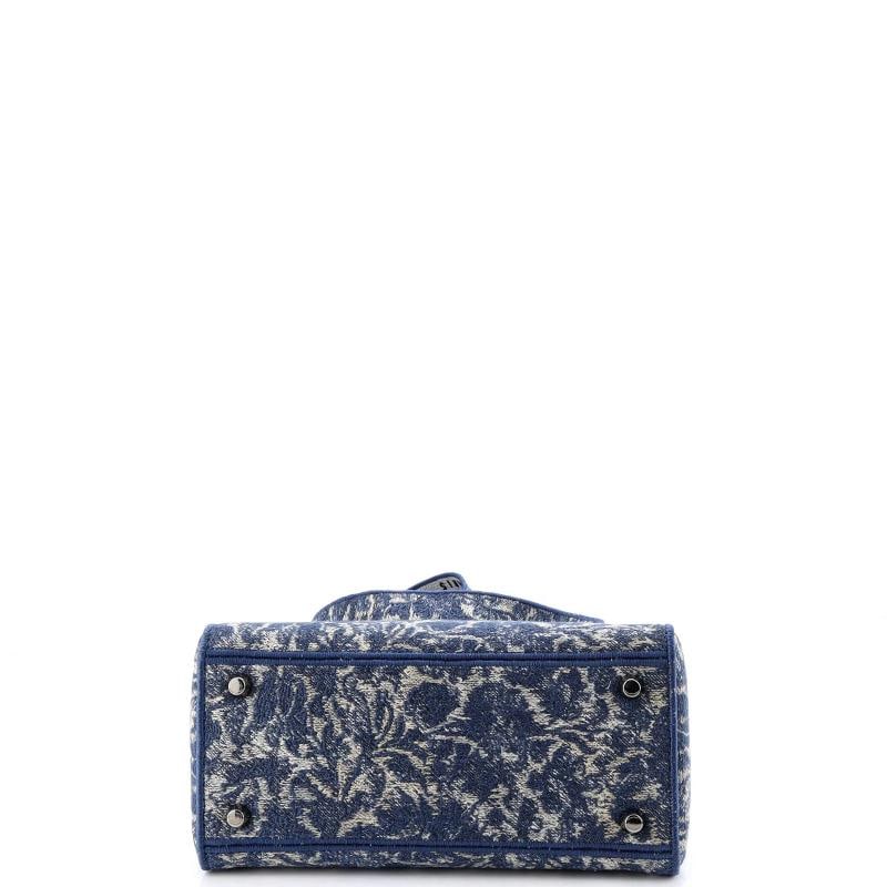 Christian Dior Lady D-Lite Bag Embroidered Canvas Medium - 4