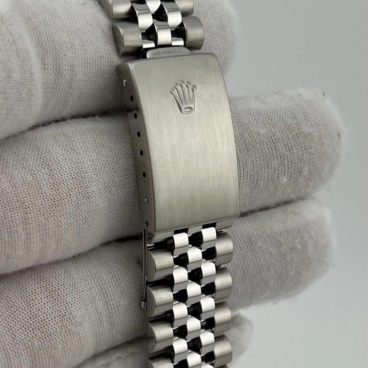 Rolex Datejust 16234 36mm TROPICAL Jubilee Diamond Dial 18k Gold Stainless Steel - 9