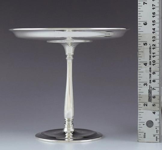 Beautiful Pair Tiffany & Co Sterling Silver Serving Compotes / Tazzas - 3