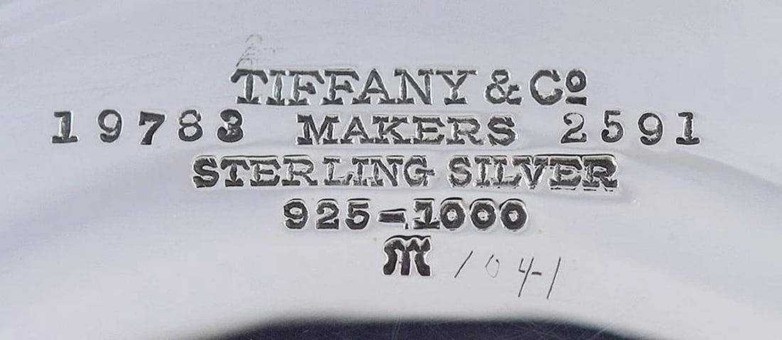 Beautiful Pair Tiffany & Co Sterling Silver Serving Compotes / Tazzas - 5