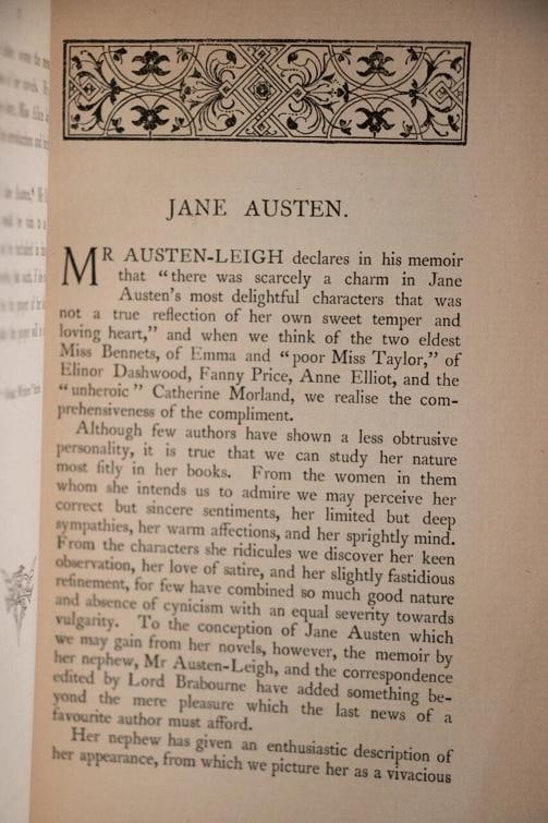 The Novels of Jane Austen / 1892 - 8