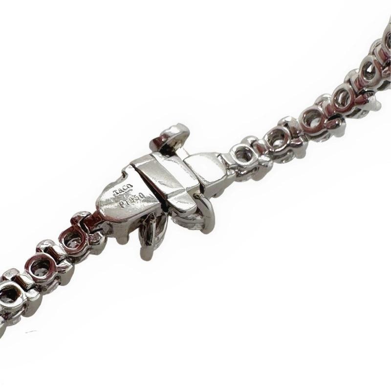Tiffany & Co. Victoria Diamond Tennis Bracelet 3.08 tcw in Platinum - 8