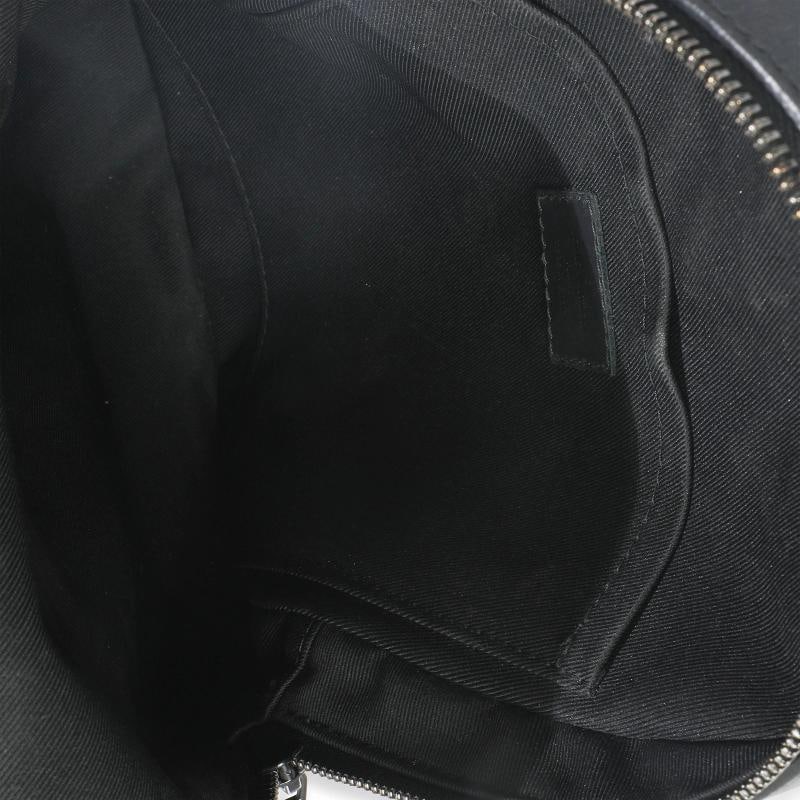 Louis Vuitton Black Waxy Calfskin Aerogram Pilot Slingbag - 5