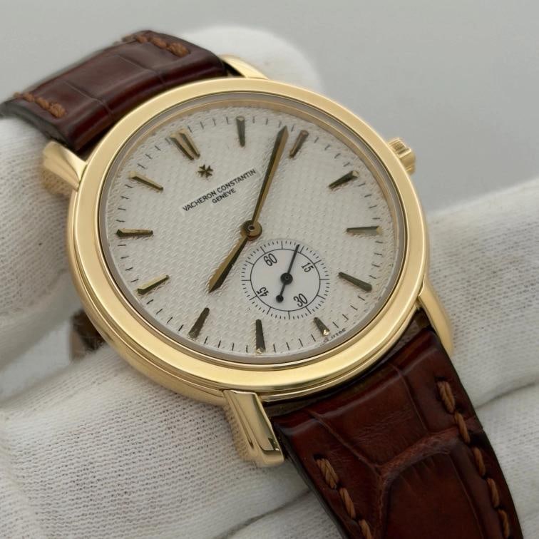 Vacheron Constantin Malte Grande Classique 81000 36mm Silver Dial 18k Gold - 9
