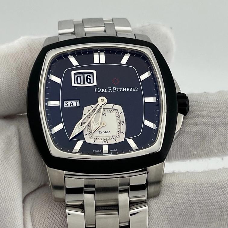 Carl F Bucherer Patravi EvoTec Day Date 00.10625.13.33.01 44.5mm Stainless Steel - 2