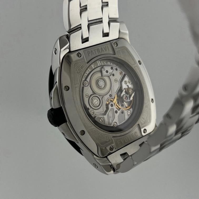 Carl F Bucherer Patravi EvoTec Day Date 00.10625.13.33.01 44.5mm Stainless Steel - 9