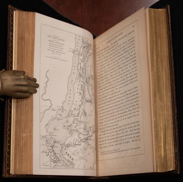 1870 George Washington and the American Republic 1stED Fine Leather Illustrated - 15