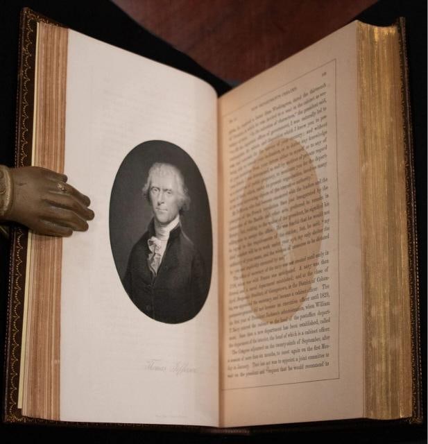 1870 George Washington and the American Republic 1stED Fine Leather Illustrated - 19