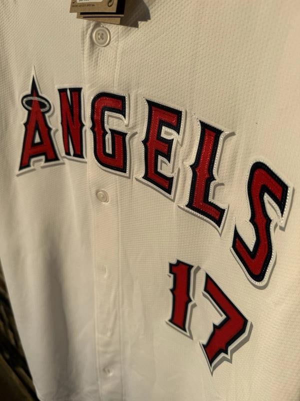 Shohei Ohtani Signed Official Nike Angels Baseball Jersey (PSA LOA) - 10
