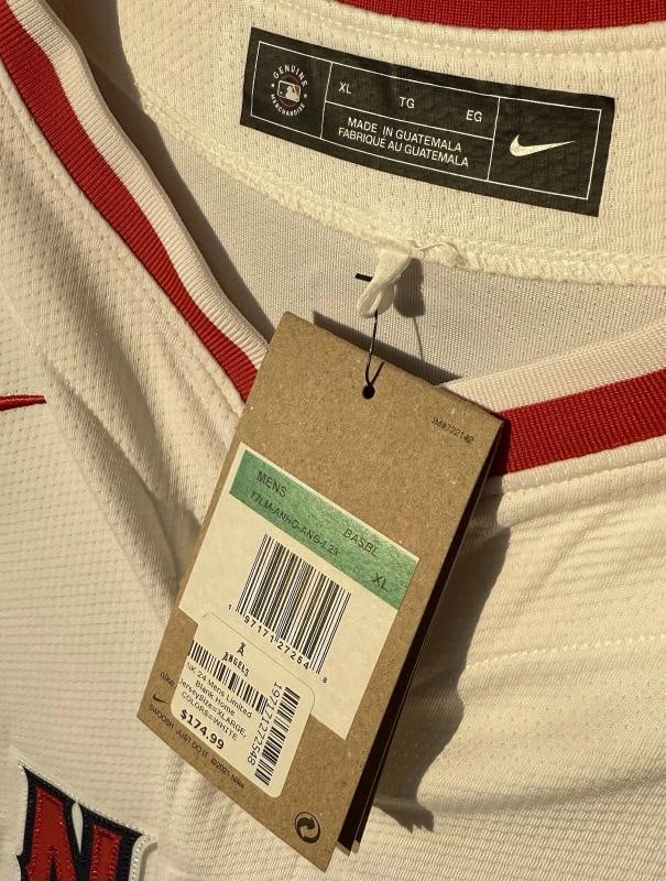 Shohei Ohtani Signed Official Nike Angels Baseball Jersey (PSA LOA) - 8