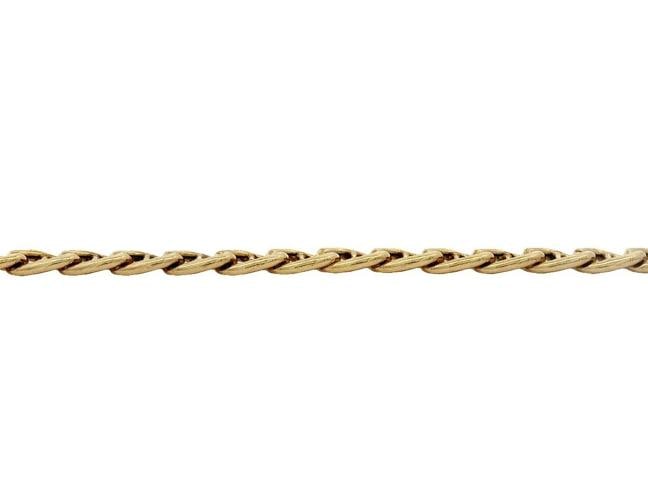 Curb Chain Bracelet In 14k Yellow Gold. - 5
