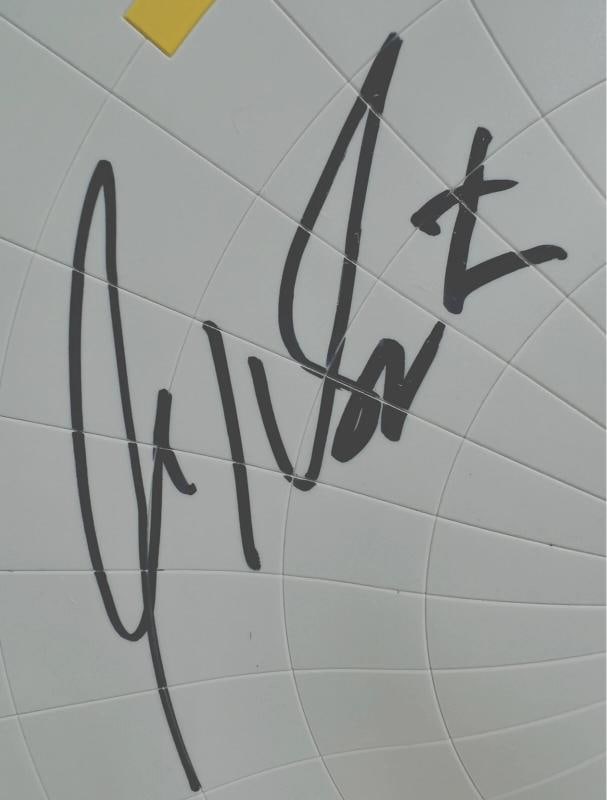 William Shatner Signed Star Trek Starship Enterprise "Kirk" Beckett Witnessed - 2