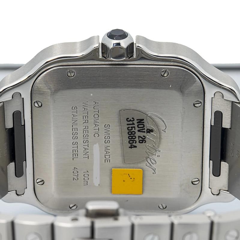 Cartier Santos WSSA0037 Paper SS Gray Dial Auto Unisex's 39mm - 6