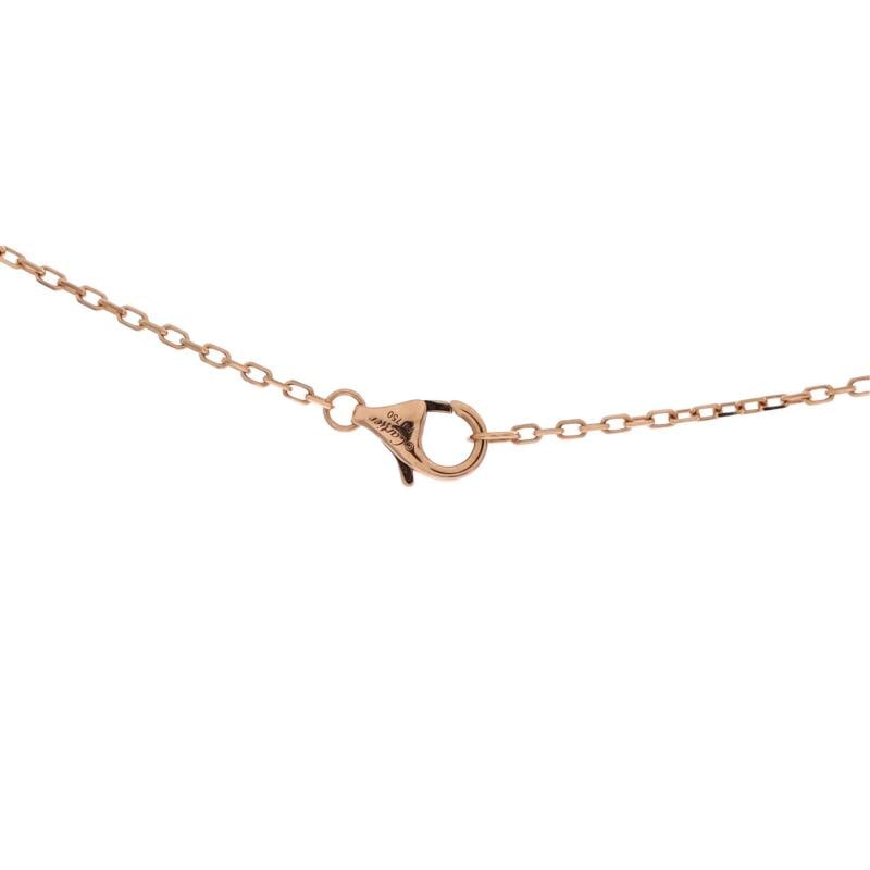 Cartier Trinity Diamond Pendant Necklace 18K Tricolor Gold and Pink Sapphire - 3