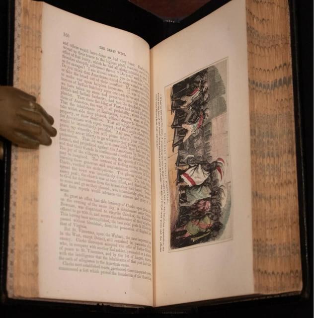 Henry Howe / Rare 1857 The Great West Pioneers Indian Massacres Wars Illustrated - 13