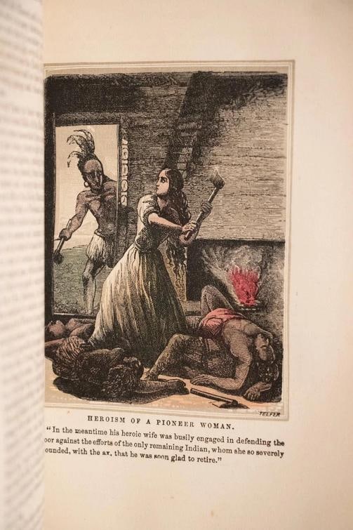Henry Howe / Rare 1857 The Great West Pioneers Indian Massacres Wars Illustrated - 14