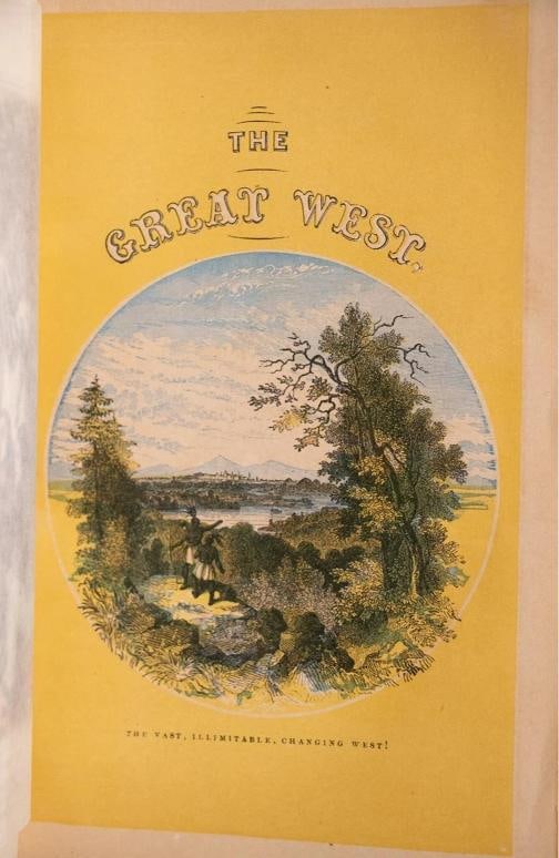 Henry Howe / Rare 1857 The Great West Pioneers Indian Massacres Wars Illustrated - 8