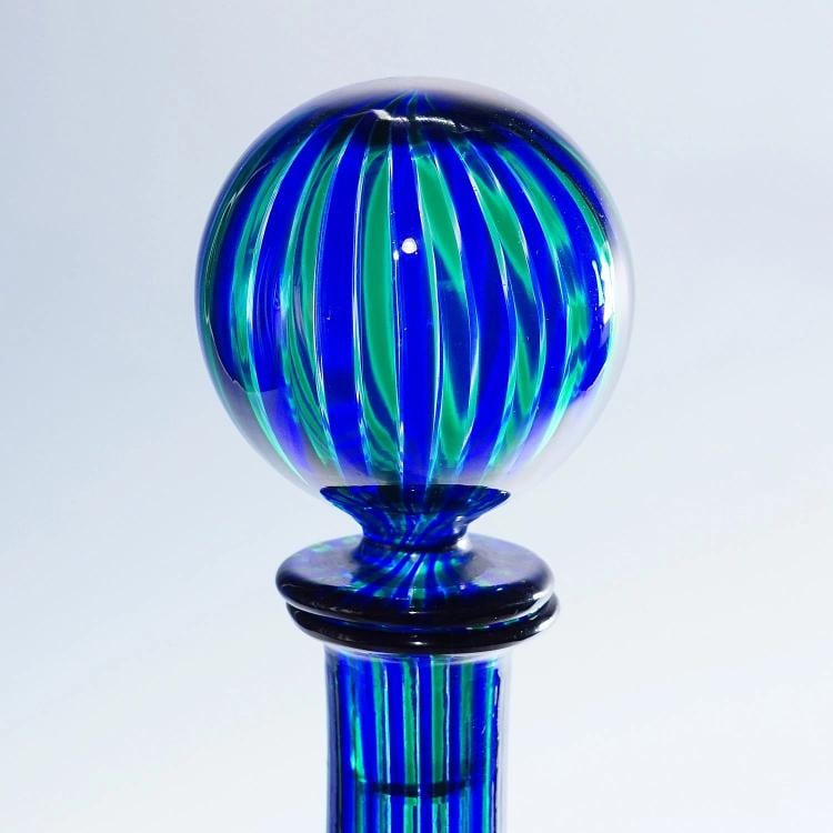 Venini A Canne Bottle 'Elixir' by Gio Ponti Venice Murano - 4