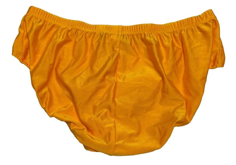 Hulk Hogan Signed WWE Yellow Trunks BAS Beckett Witnessed - 7