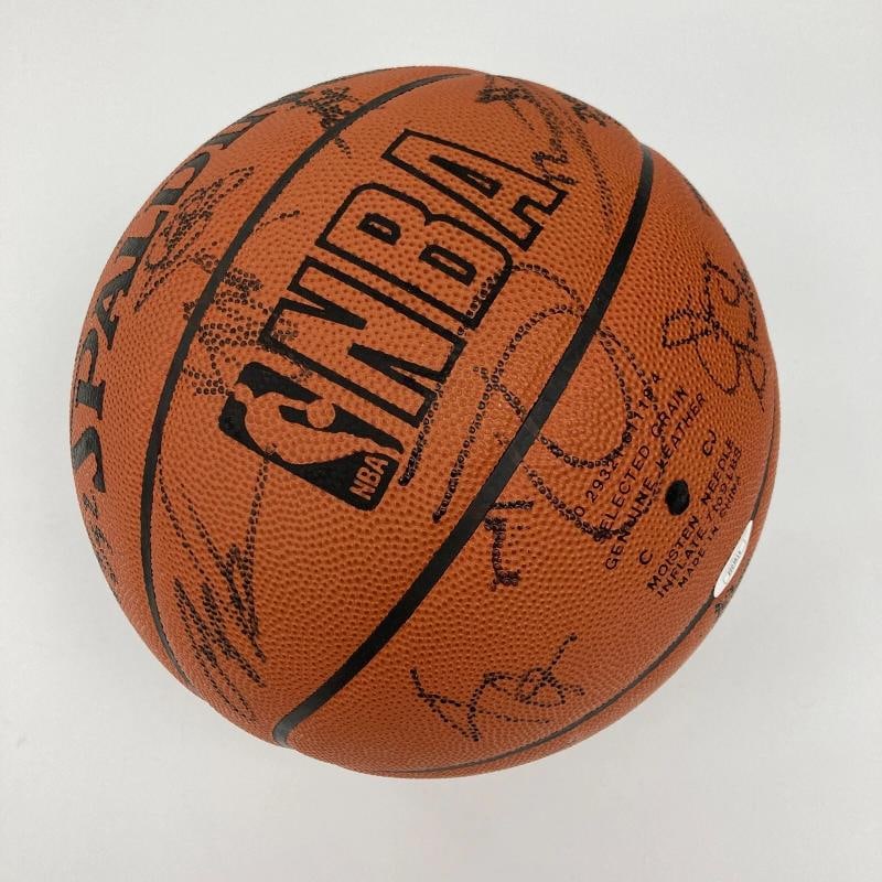 Kobe Bryant Shaq Tim Duncan 2004 All Star Game Team Signed Basketball JSA COA - 10