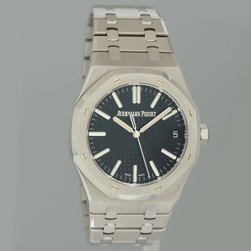 2025 PAPERS MINT AUDEMARS PIGUET 15510ST BLACK DIAL 41MM WATCH BOX - 3