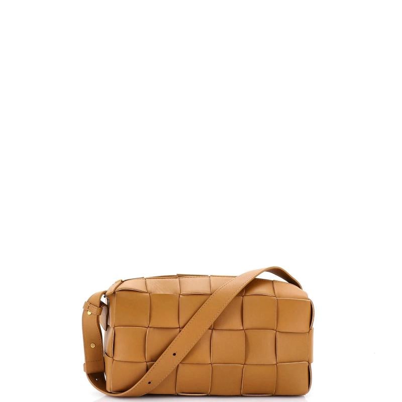 Bottega Veneta Brick Cassette Shoulder Bag Maxi Intrecciato Leather Small (1 of 5)