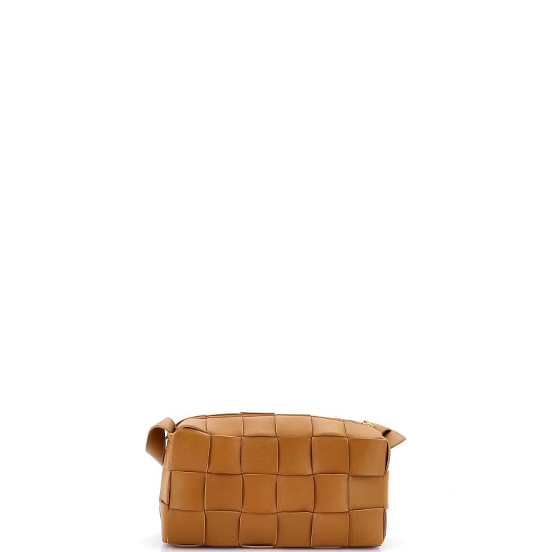 Bottega Veneta Brick Cassette Shoulder Bag Maxi Intrecciato Leather Small - 3