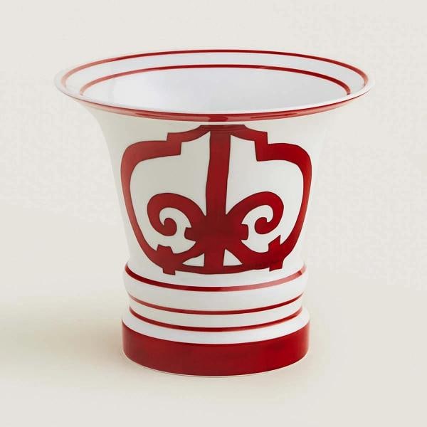 NEW HERMES BALCON DU GUADALQUIVIR LARGE VASE #P011054P BRAND NIB FRENCH: Condition: New: A brand-new, unused, unopened, undamaged item in its original packaging (where packaging is applicable). Packaging should be the same as what is found in a retail store, unless the ite